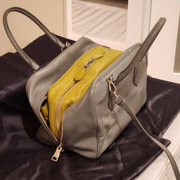 Prada Handbags - Excellent PRADA Crossbody Large Inside Tote Bauletto Top handle bag